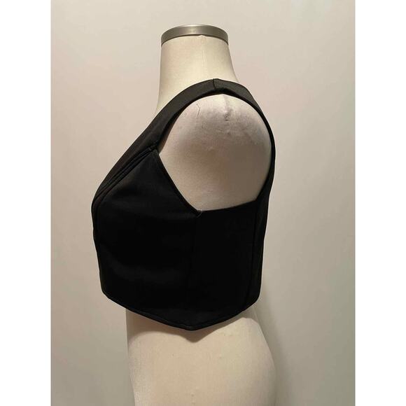 Size‎ 14 Eloquii Black Casual Top - Picture 2 of 3